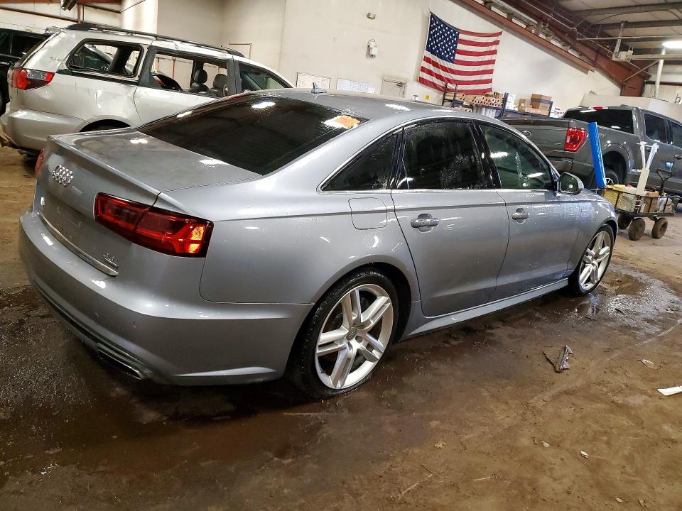 2016 Audi A6 VIN WAUFGAFC4GN025250 COPART salvage auction — WATER/FLOOD, MI - CERT OF TITLE-SALVAGE FLOOD, sold $3,009 on 2026-07-28 (photo 3)