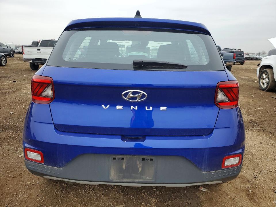 2021 Hyundai Venue VIN KMHRB8A30MU071945 COPART salvage auction — FRONT END, Il - Salvage Certificate, sold $2,500 on 2026-07-09 (photo 6)
