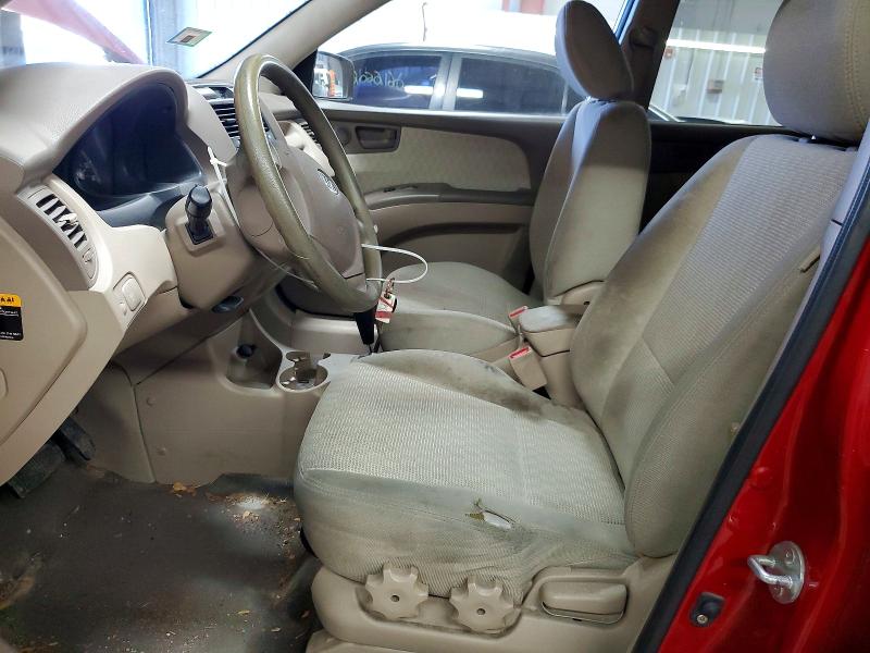 2008 Kia Sportage VIN KNDJF724887531221 COPART salvage auction — FRONT END, IL - SALVAGE CERTIFICATE, sold $700 on 2026-07-07 (photo 7)