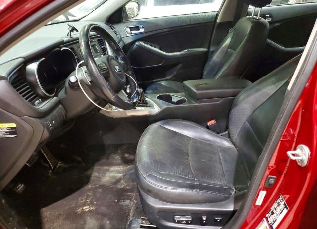2015 Kia Optima VIN 5XXGR4A73FG410967 COPART salvage auction — FRONT END, Wv - Salvage Certificate, sold $600 on 2026-07-22 (photo 7)