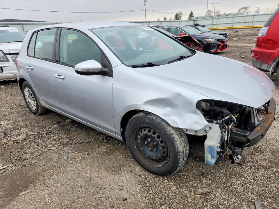 2014 Volkswagen Golf VIN WVWDB7AJ2EW005507 COPART salvage auction — FRONT END, IN - BILL OF SALE - PARTS ONLY, sold $250 on 2026-07-27 (photo 4)