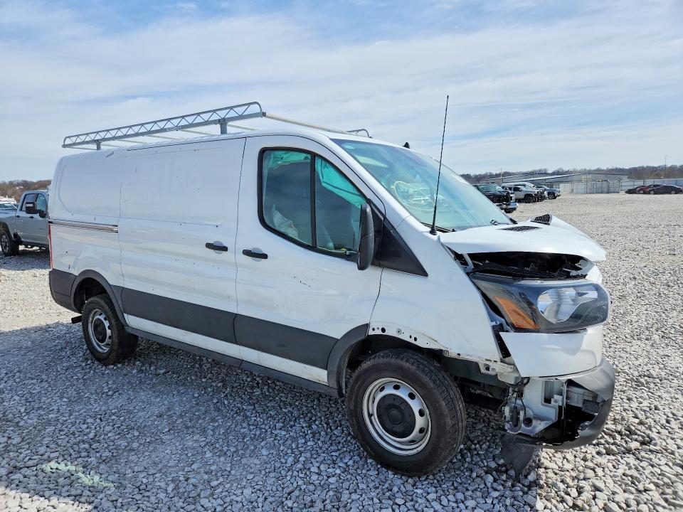 2025 Ford Transit VIN 1FTBR1Y86SKA45675 COPART salvage auction — FRONT END, Il - Salvage Certificate, sold $3,200 on 2026-07-29 (photo 4)