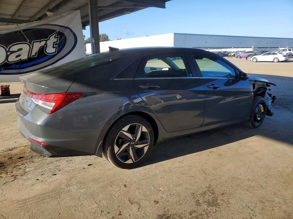 2023 Hyundai Elantra VIN KMHLN4AJXPU078703 COPART salvage auction — FRONT END, Salvage Title, sold $6,700 on 2026-07-21 (photo 3)