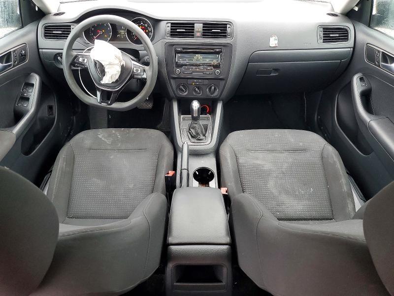 2015 Volkswagen Jetta VIN 3VW2K7AJ7FM332149 COPART salvage auction — FRONT END, Oh - Cert Of Title-Salvage, sold $425 on 2026-07-02 (photo 8)