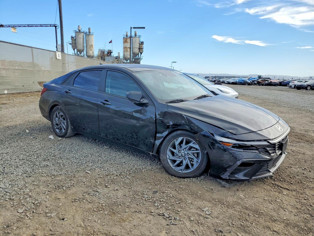 2024 Hyundai Elantra VIN KMHLM4DG9RU775477 COPART salvage auction — Front End, CA - SALVAGE CERTIFICATE, sold $5,700 on 2026-07-10 (photo 4)