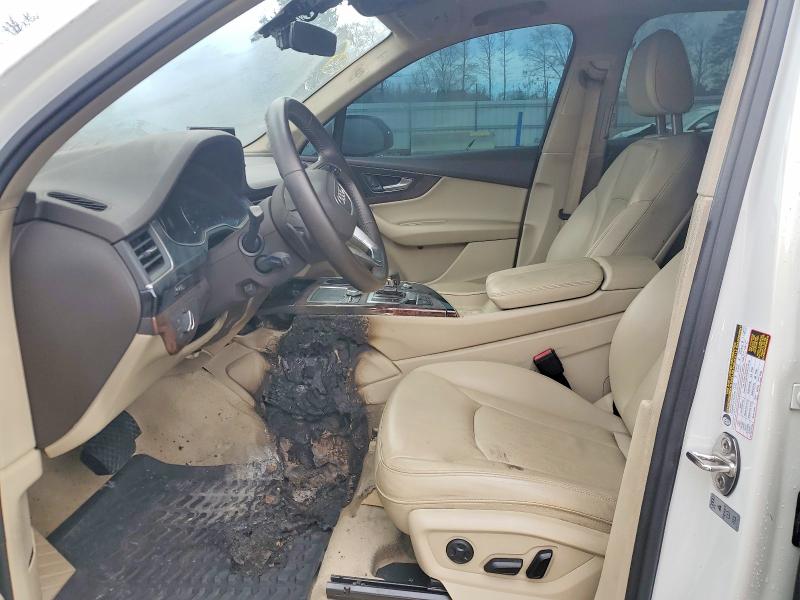 2018 Audi Q7 VIN WA1LAAF7XJD034262 COPART salvage auction — BURN, Sc - Certificate Of Title, sold $5,000 on 2026-07-17 (photo 7)