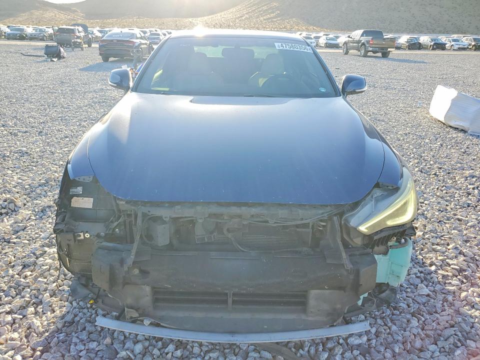 2017 Infiniti Q60 VIN JN1FV7EK8HM611366 COPART salvage auction — FRONT END, Salvage Title, sold $5,100 on 2026-08-26 (photo 5)