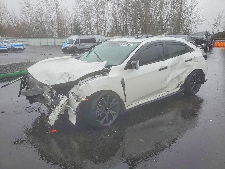 2019 Honda Civic VIN SHHFK7H92KU423651 COPART salvage auction — FRONT END, Or - Lien Papers Salvage, sold $1,150 on 2026-07-20 (photo 1)