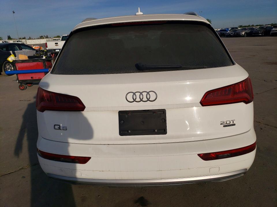 2018 Audi Q5 VIN WA1ANAFY5J2150520 COPART salvage auction — ALL OVER, UT - CERTIFICATE OF TITLE, sold $3,200 on 2026-07-20 (photo 6)