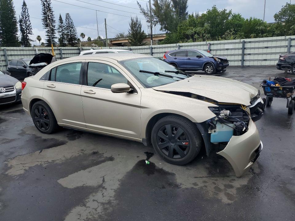 2014 Chrysler 200 VIN 1C3CCBAGXEN101430 COPART salvage auction — FRONT END, Salvage Title, sold $600 on 2026-07-27 (photo 4)
