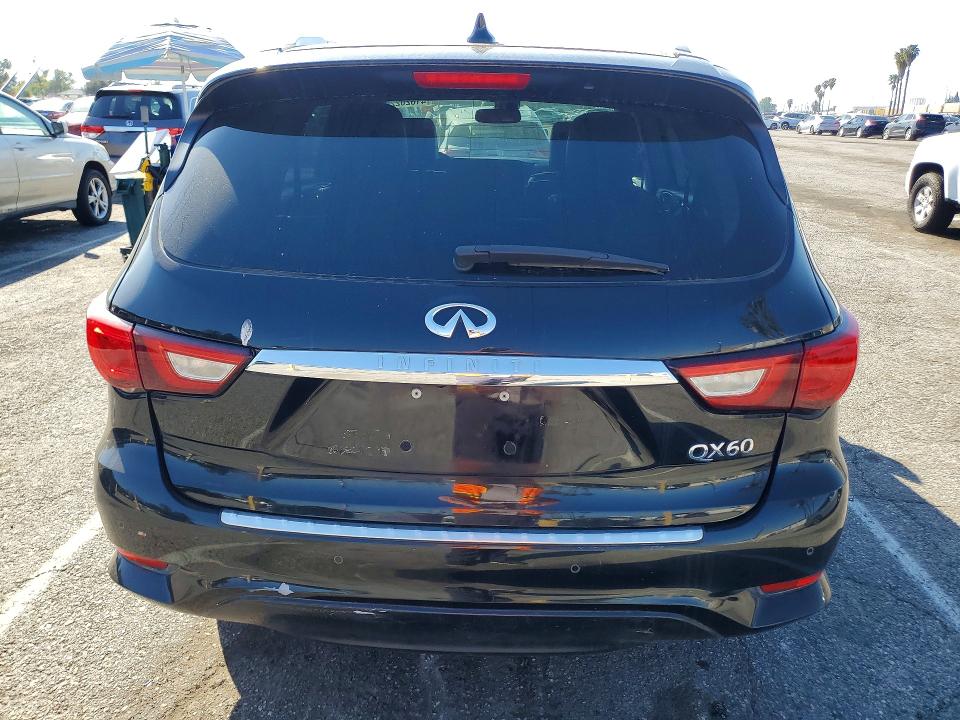2017 Infiniti Qx60 VIN 5N1DL0MN6HC503987 COPART salvage auction — FRONT END, AR - DIS/DLR/EXP ONLY CLEAN TITLE (P), sold $1,400 on 2026-07-24 (photo 6)
