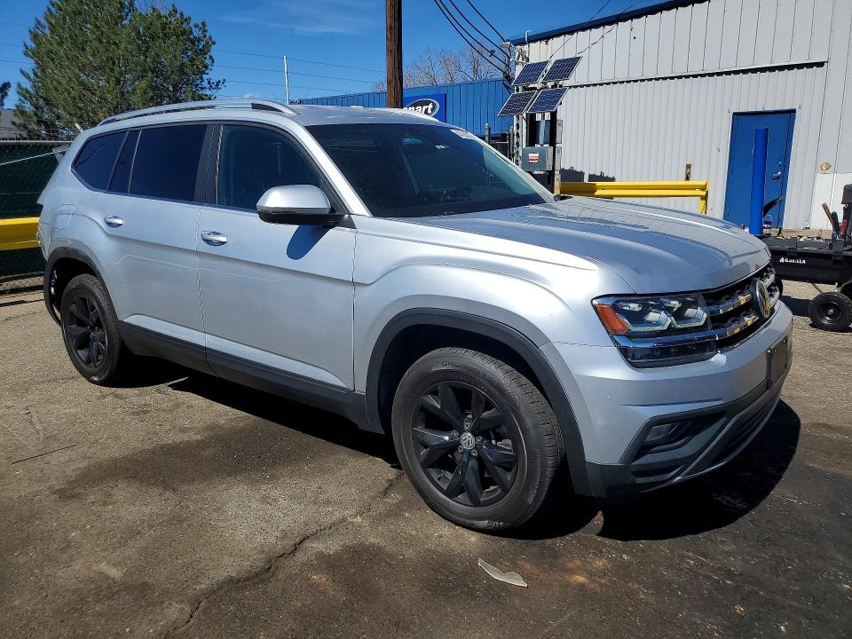 2019 Volkswagen Atlas VIN 1V2WR2CA3KC557291 COPART salvage auction — REAR END, Co - Bill Of Sale-Parts Only, sold $3,400 on 2026-07-09 (photo 4)