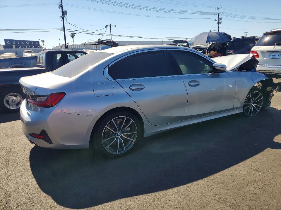 2019 BMW 3er VIN WBA5R1C59KAJ99567 COPART salvage auction — FRONT END, Salvage Title, sold $3,200 on 2026-07-13 (photo 3)