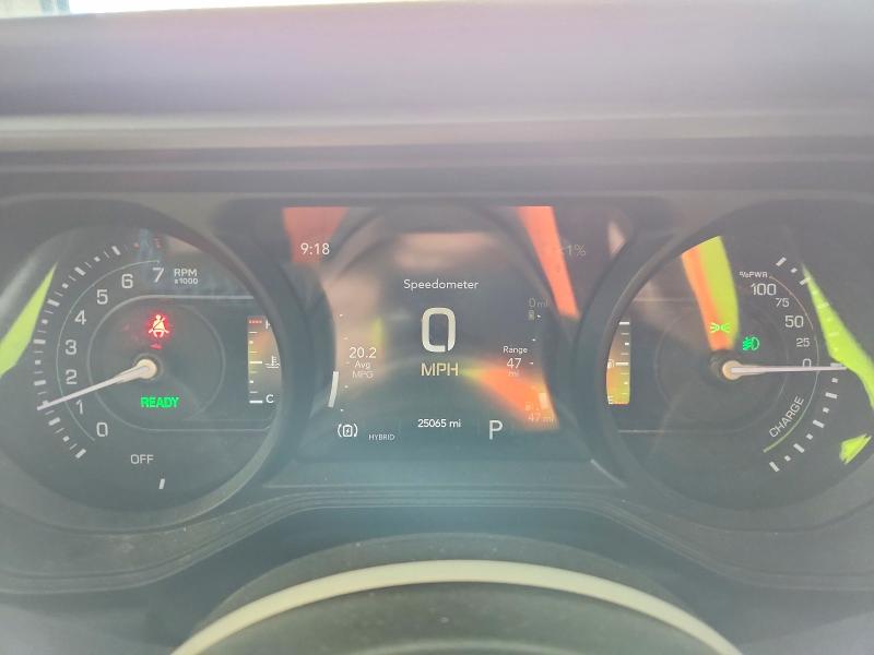 2024 Jeep Wrangler / VIN 1C4RJXR62RW200683 COPART salvage auction — NORMAL WEAR, Mo - Certificate Of Title, sold $30,500 on 2026-07-09 (photo 9)