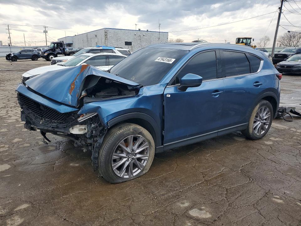 2019 Mazda Cx-5 VIN JM3KFADM0K1640207 COPART salvage auction — FRONT END, Al - Certificate Of Title, sold $2,100 on 2026-07-08 (photo 1)