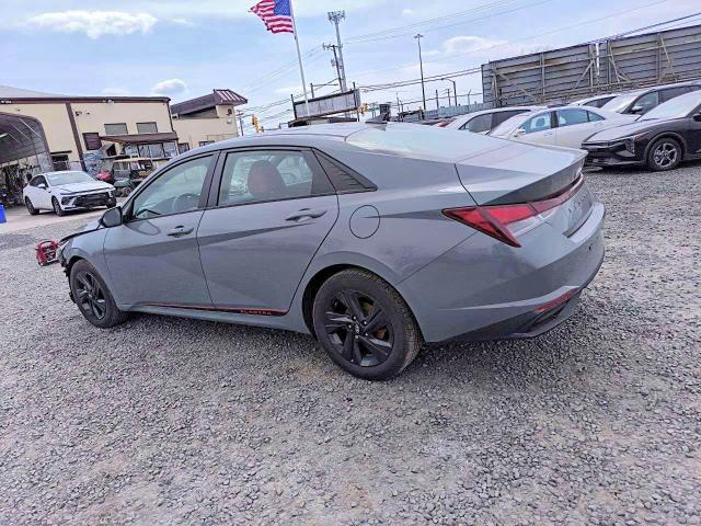 2021 Hyundai Elantra VIN KMHLM4AG6MU091838 COPART salvage auction — FRONT END, Nj - Cert Of Title-Salvage, sold $4,650 on 2026-07-17 (photo 2)