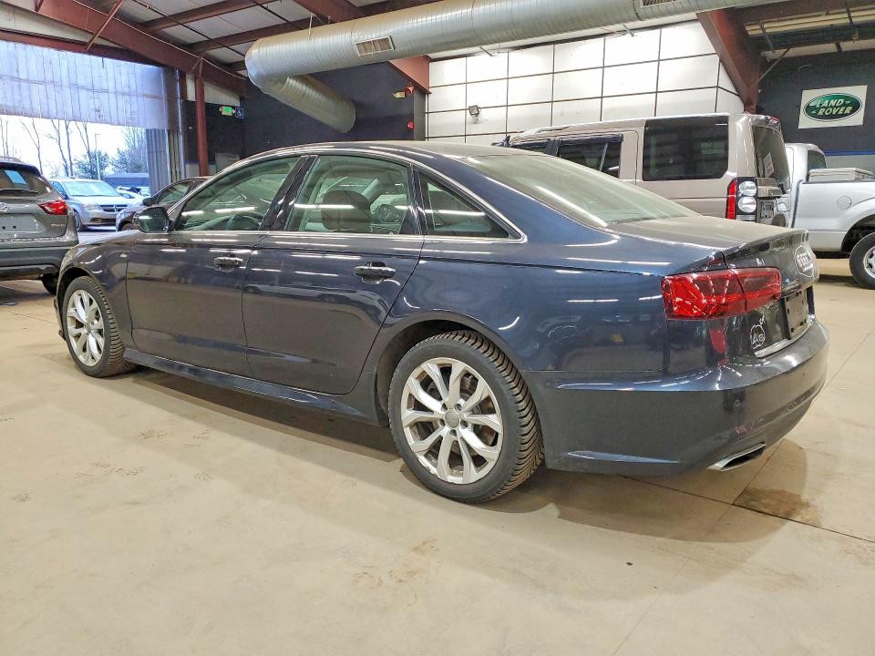 2018 Audi A6 VIN WAUG8AFC2JN009573 COPART salvage auction — SIDE, CT - CERT OF TITLE-SALVAGE, sold $7,600 on 2026-07-09 (photo 2)