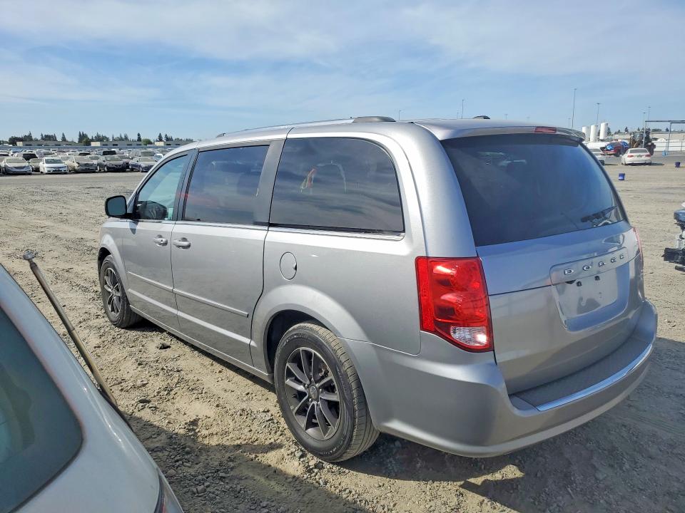 2017 Dodge Grand caravan VIN 2C4RDGCG3HR625488 COPART salvage auction — FRONT END, Ca - Salvage Certificate, sold $1,550 on 2026-07-02 (photo 2)