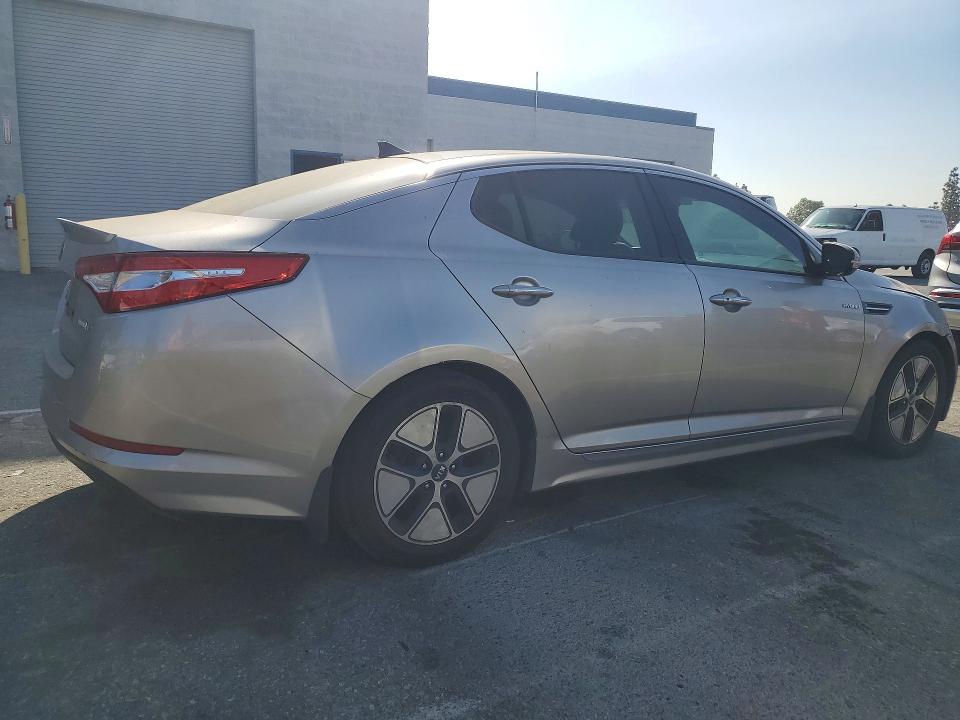 2013 Kia Optima VIN KNAGM4AD7D5059192 COPART salvage auction — FRONT END, Ca - Dis/Dlr/Exp Only Clean Title, sold $1,600 on 2026-07-03 (photo 3)