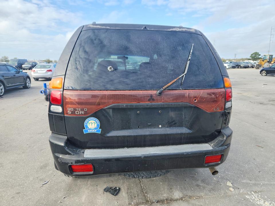 2001 Mitsubishi Montero VIN JA4LS21H91P002730 COPART salvage auction — FRONT END, La - Cert Of Title-Salvage, sold $70 on 2026-07-22 (photo 6)