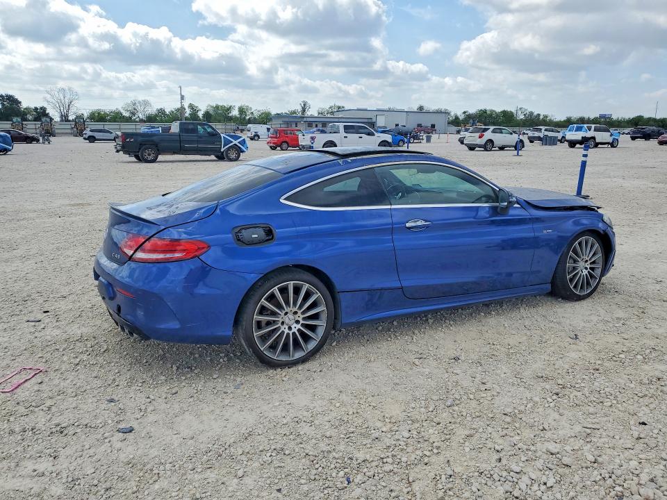 2023 Mercedes-benz C-klasse VIN W1KWJ6EB6PG118047 COPART salvage auction — FRONT END, Tx - Salvage Vehicle Title, sold $16,300 on 2026-07-30 (photo 3)