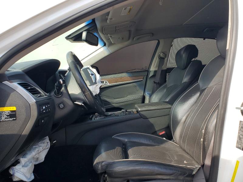 2015 Hyundai Genesis VIN KMHGN4JF8FU091915 COPART salvage auction — FRONT END, Tx - Salvage Vehicle Title, sold $1,700 on 2026-07-09 (photo 7)