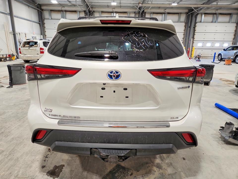 2021 Toyota Highlander VIN 5TDHBRCH3MS527598 COPART salvage auction — FRONT END, Id - Salvage Certificate Of Title, sold $225 on 2026-07-21 (photo 6)