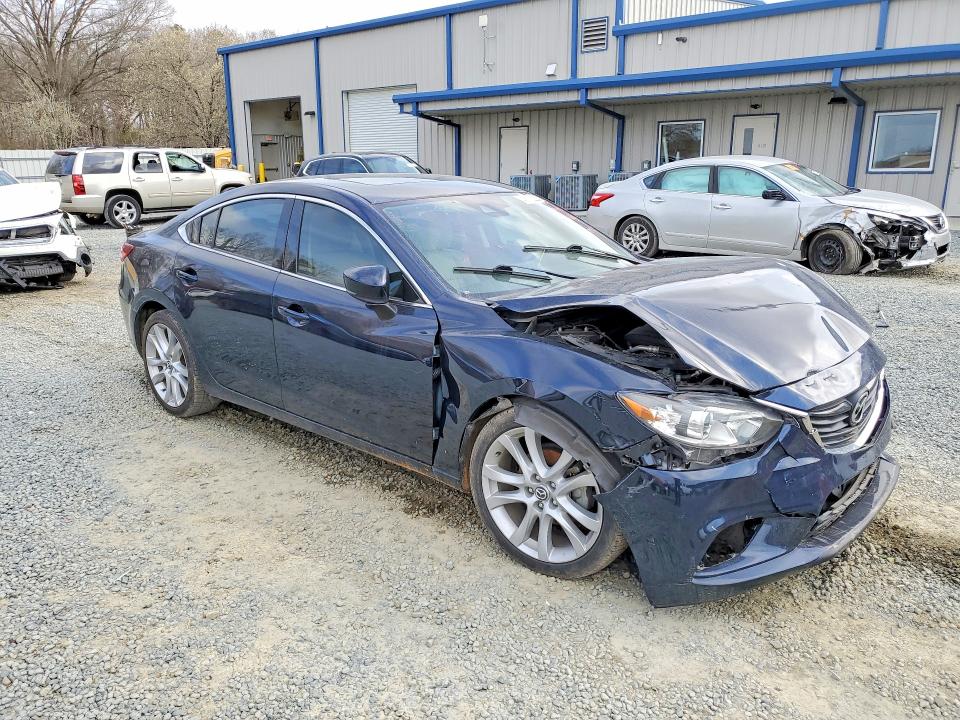 2017 Mazda 6 VIN JM1GL1V59H1129246 COPART salvage auction — FRONT END, Nc - Salvage Certificate Of Title, sold $175 on 2026-07-30 (photo 4)