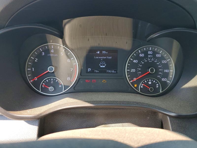 2019 Kia Optima VIN 5XXGT4L30KG303803 COPART salvage auction — VANDALISM, Oh - Cert Of Title-Salvage, sold $1,650 on 2026-07-31 (photo 9)