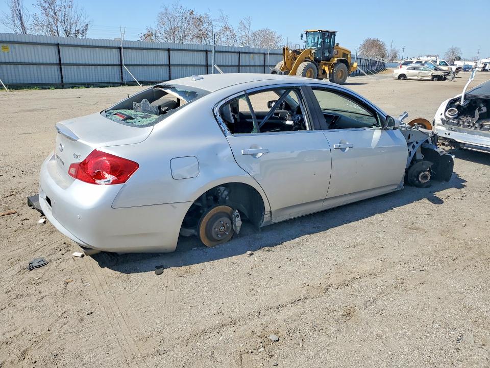 2011 Infiniti G37 VIN JN1CV6AP3BM501332 COPART salvage auction — STRIPPED, Ca - Salvage Certificate, sold $225 on 2026-07-06 (photo 3)