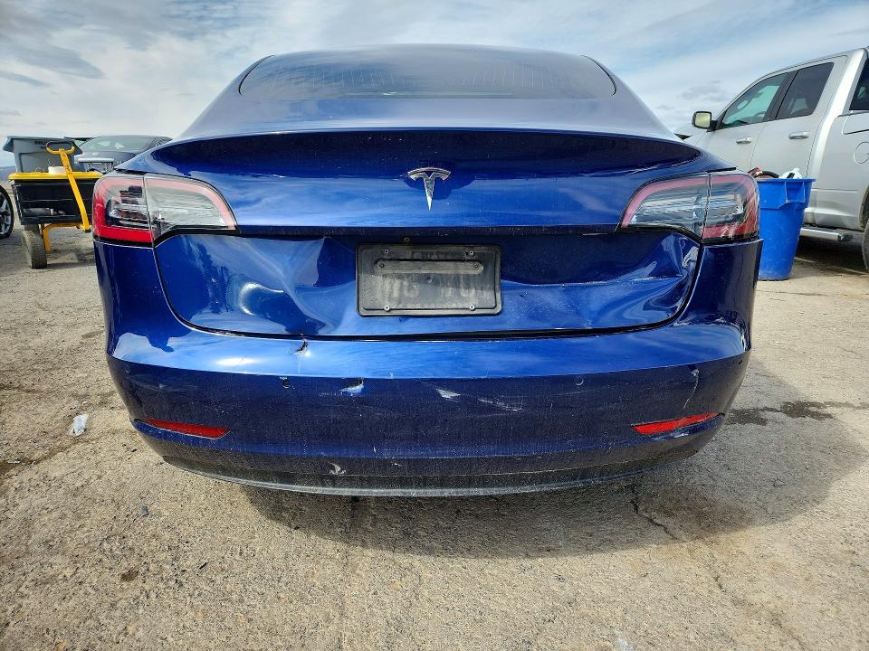 2020 Tesla Model 3 VIN 5YJ3E1EA0LF794025 COPART salvage auction — REAR END, PA, sold $1,050 on 2026-07-24 (photo 6)