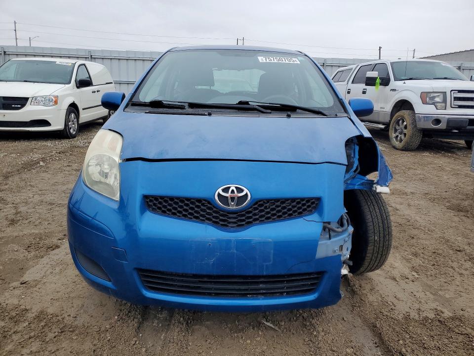 2010 Toyota Yaris VIN JTDJT4K33A5318967 COPART salvage auction — FRONT END, Ia - Cert Of Title-Salvage Title, sold $1,100 on 2026-07-15 (photo 5)
