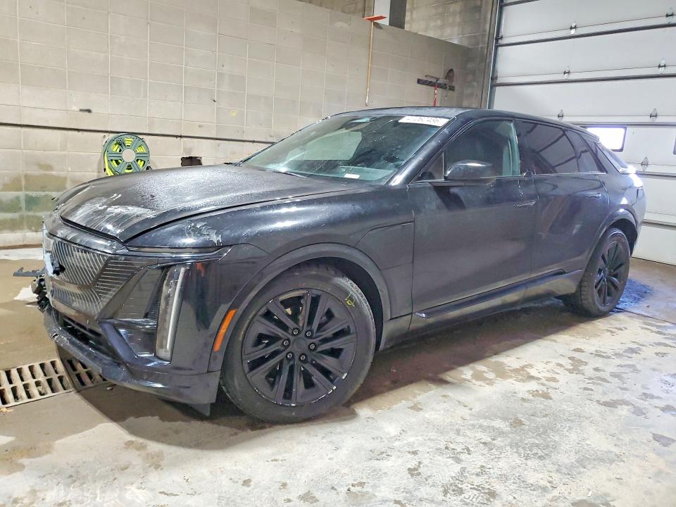 2023 Cadillac Lyriq VIN 1GYKPMRKXPZ002208 COPART salvage auction — FRONT END, Mn - Cert Of Title-Salvage, sold $6,000 on 2026-07-21 (photo 1)