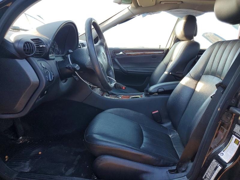 2006 Mercedes-benz C-klasse VIN WDBRF92H96F787936 COPART salvage auction — REAR END, Il - Salvage Certificate, sold $450 on 2026-07-07 (photo 7)