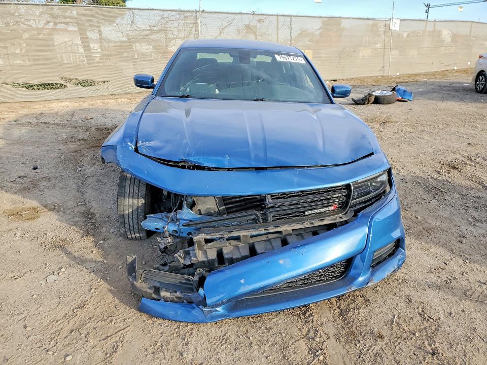 2022 Dodge Charger VIN 2C3CDXBGXNH259123 COPART salvage auction — FRONT END, Salvage Title, sold $2,000 on 2026-07-24 (photo 5)