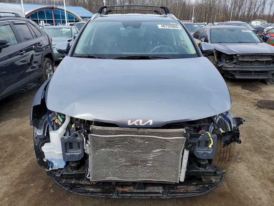 2024 Kia Sportage VIN 5XYK3CDF7RG159024 COPART salvage auction — FRONT END, Ct - Cert Of Title-Salvage, sold $8,300 on 2026-08-24 (photo 5)