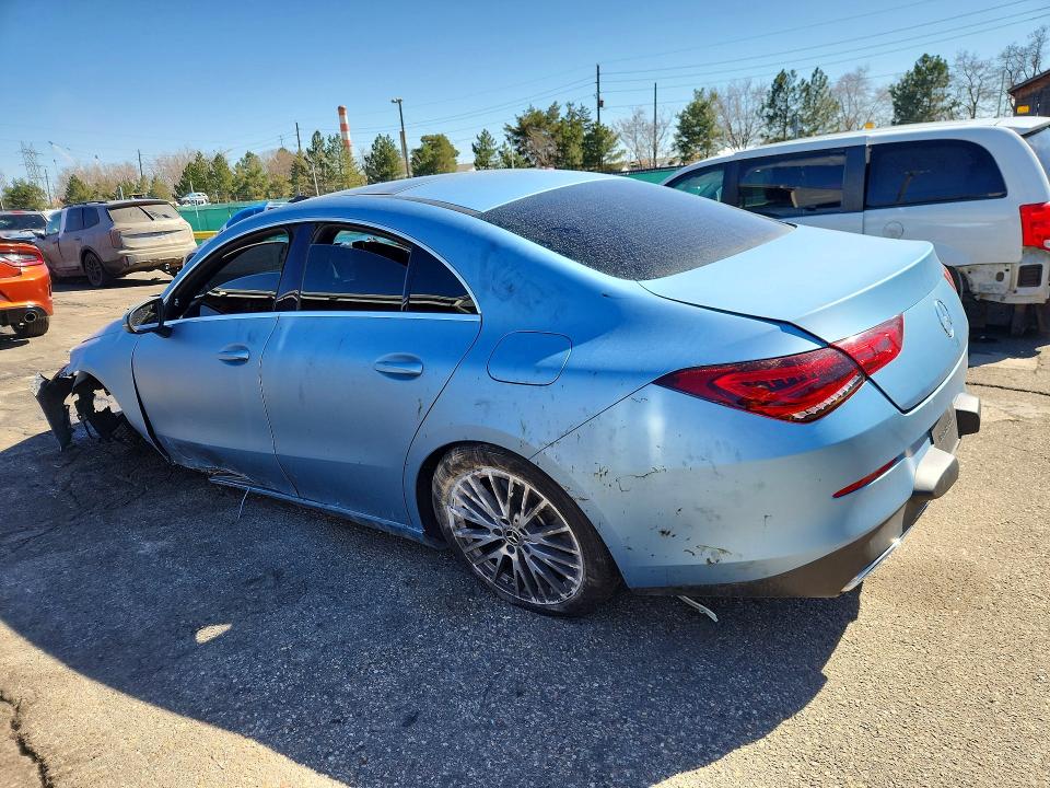 2020 Mercedes-benz Cla-klasse VIN WDD5J4HB6LN072060 COPART salvage auction — FRONT END, CO - SALVAGE TITLE, sold $4,700 on 2026-07-09 (photo 2)