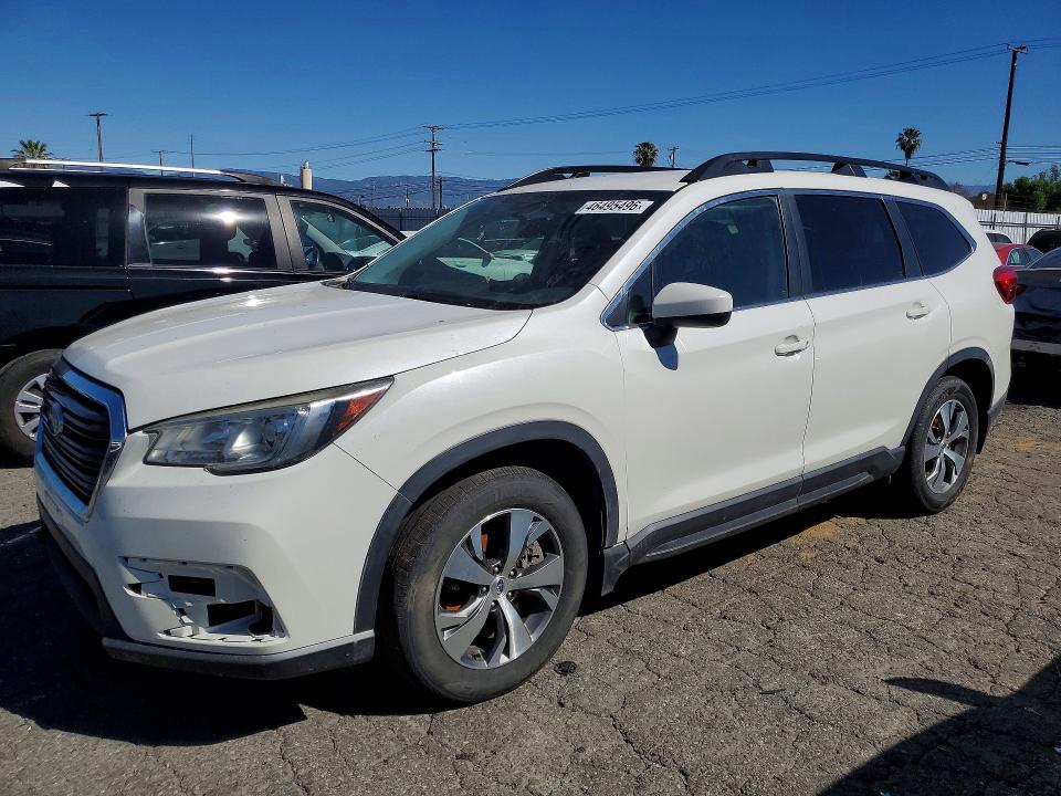 2020 Subaru Ascent VIN 4S4WMAFD8L3405746 COPART salvage auction — FRONT END, Ut - Dis/Dlr/Exp Only Clean Title (P), sold $3,000 on 2026-07-30 (photo 1)