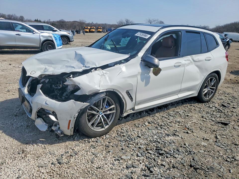 2018 BMW X3 VIN 5UXTS3C57J0Y99066 COPART salvage auction — FRONT END, Md - Cert Of Salvage > 75% Damage, sold $5,400 on 2026-07-02 (photo 1)