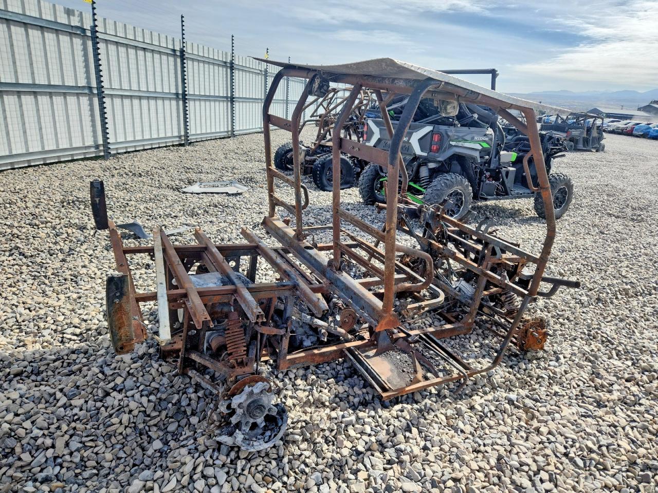 2009 Polaris Ranger VIN 4XAHH68A294897959 COPART salvage auction — Burn, UT - SALVAGE CERTIFICATE, sold $1 on 2026-06-26 (photo 4)