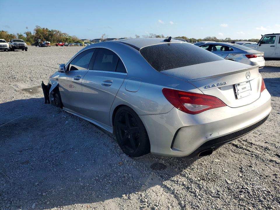 2015 Mercedes-benz Cla-klasse VIN WDDSJ4GB5FN239226 COPART salvage auction — UNDERCARRIAGE, Fl - Certificate Of Destruction, sold $1,450 on 2026-07-07 (photo 2)
