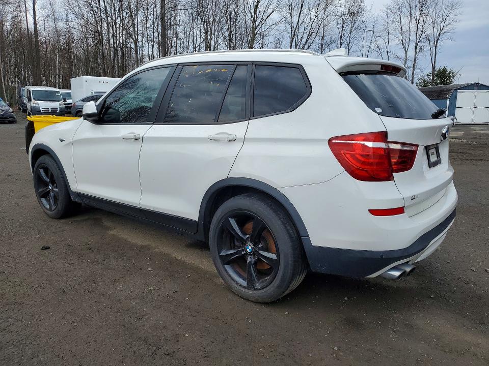2017 BMW X3 VIN 5UXWZ7C35H0V92648 COPART salvage auction — MINOR DENT/SCRATCHES, Fl - Certificate Of Title, sold $6,500 on 2026-07-23 (photo 2)