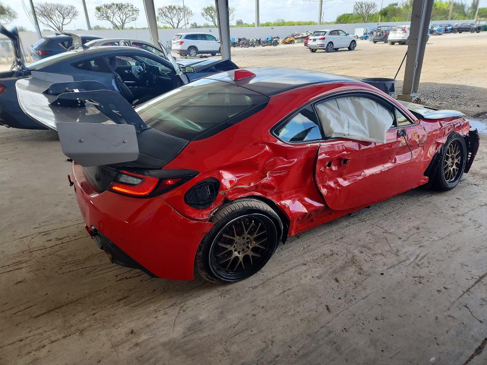 2022 Toyota Gr 86 VIN JF1ZNBC13N8751617 COPART salvage auction — FRONT END, Salvage Title, sold $15 on 2026-07-29 (photo 3)