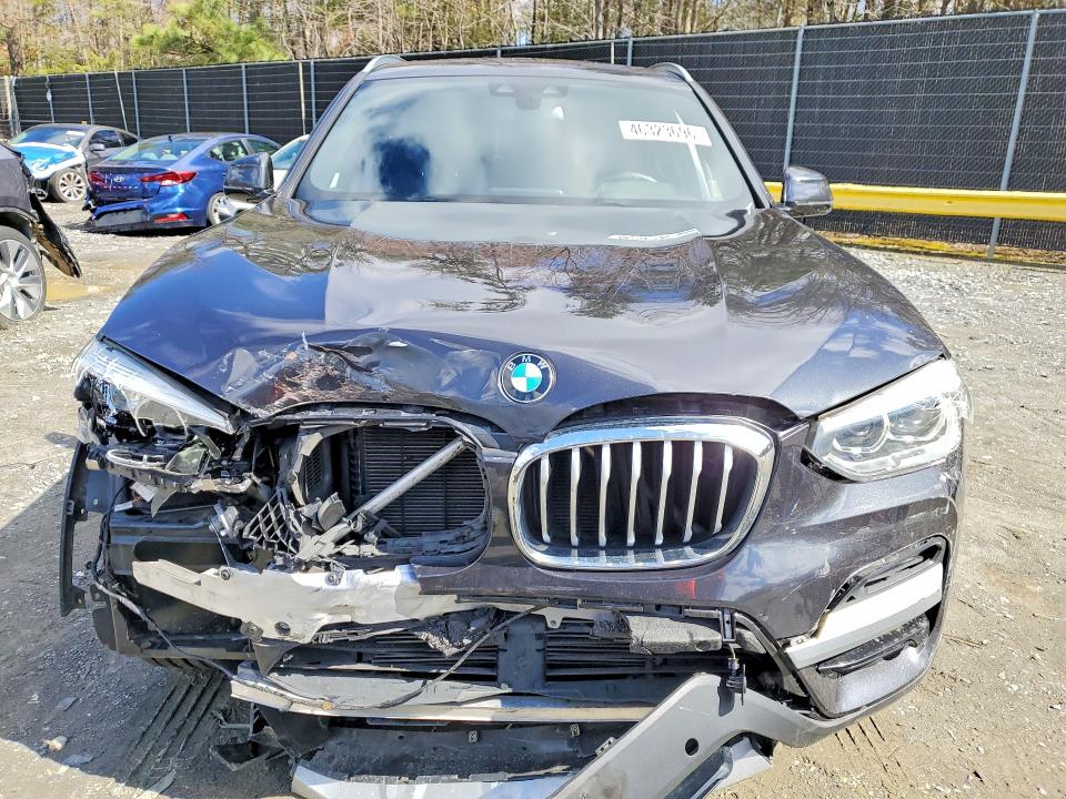 2021 BMW X3 VIN 5UXTY5C01M9G67337 COPART salvage auction — FRONT END, Id - Salvage Certificate Of Title, sold $225 on 2026-07-31 (photo 5)
