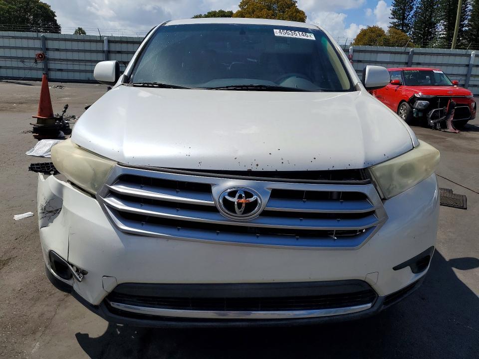 2012 Toyota Highlander VIN 5TDZA3EH5CS025448 COPART salvage auction — SIDE, Fl - Cert Of Title Slvg Rebuildable, sold $3,100 on 2026-07-29 (photo 5)
