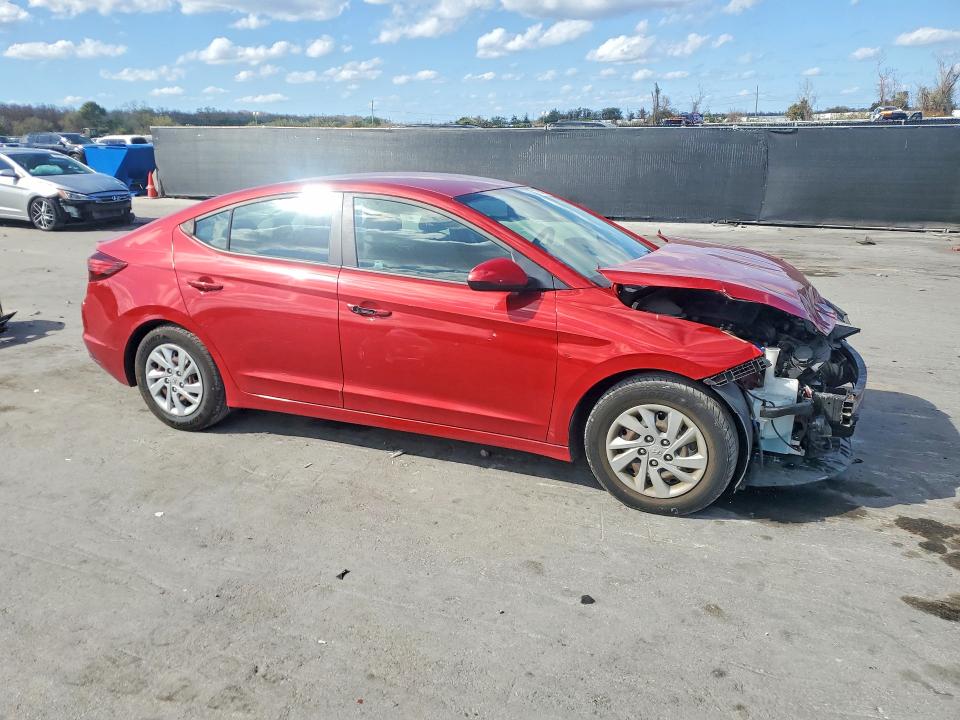 2019 Hyundai Elantra VIN KMHD74LF8KU816479 COPART salvage auction — FRONT END, FL - CERT OF TITLE SLVG REBUILDABLE, sold $1,850 on 2026-07-02 (photo 4)