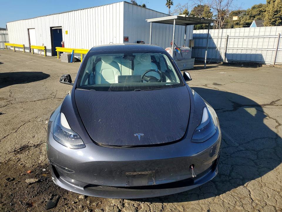 2021 Tesla Model 3 VIN 5YJ3E1EB1MF926686 COPART salvage auction — REAR END, Ca - Salvage Certificate, sold $9,300 on 2026-07-06 (photo 5)