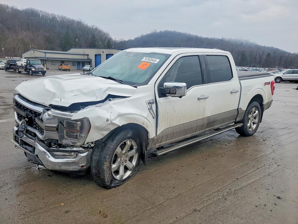 2023 Ford F-150 VIN 1FTFW1E88PFC45651 COPART salvage auction — FRONT END, Oh - Cert Of Title-Salvage, sold $16,200 on 2026-07-02 (photo 1)