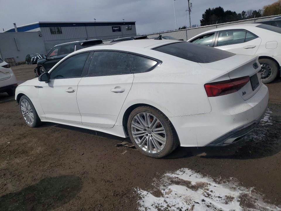 2021 Audi A5 VIN WAUEACF58MA039889 COPART salvage auction — FRONT END, Salvage Title, sold $16,950 on 2026-07-16 (photo 2)