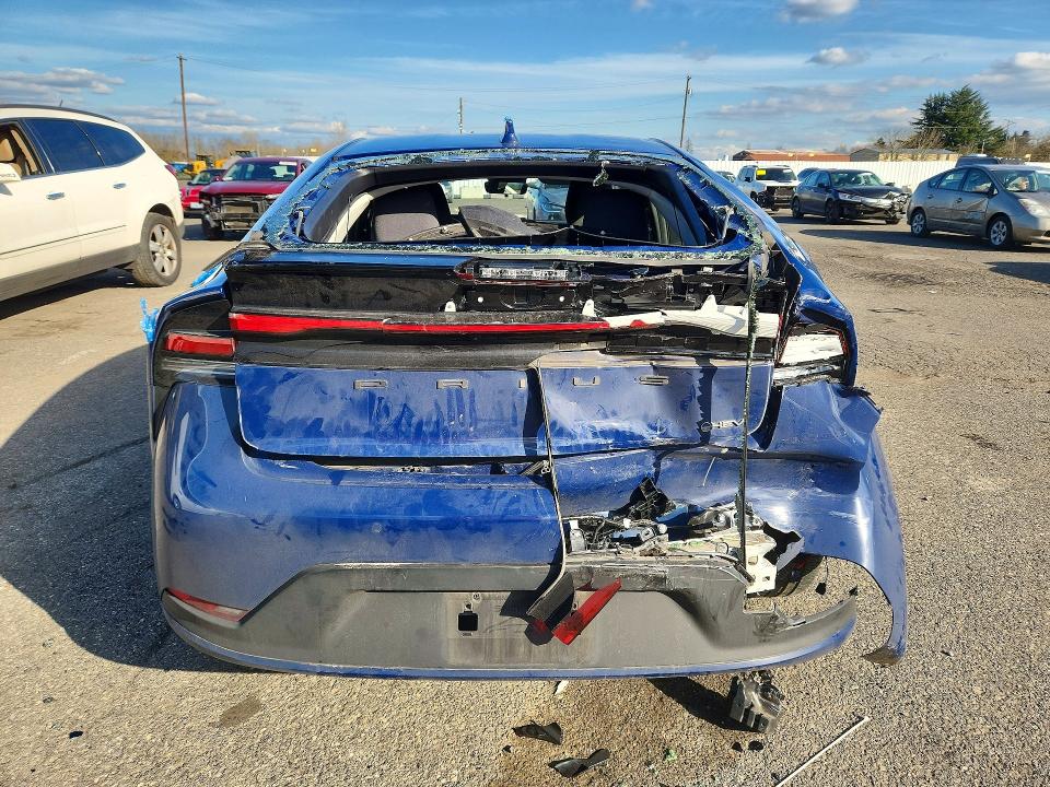 2024 Toyota Prius VIN JTDACAAU4R3022582 COPART salvage auction — REAR END, Or - Lien Papers Salvage, sold $7,100 on 2026-07-13 (photo 6)
